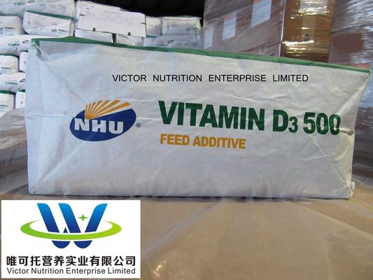 Vitamine D3 500 000 IU voor diervoeders met een hoog rendement Vd3 500 Vitaminen 5000 ton/maand