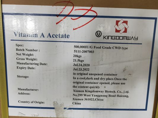 Top- Vitamine A1000 000 Iu/g Voederkwaliteit voor pluimveevoer EINECS 200-673-2 Gecertificeerd