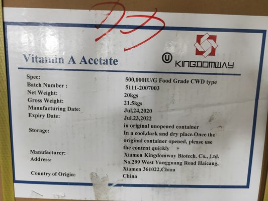 EINECS 200-673-2 Zmc Nhu Vitamine a 1 000 000iu/g Voederkwaliteit op aanvraag