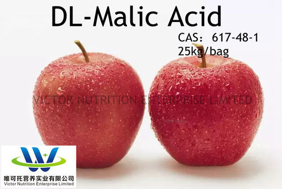 CAS 617-48-1/6915-15-7 Dl-maliczuur met ISO-certificering en houdbaarheid 12 maanden