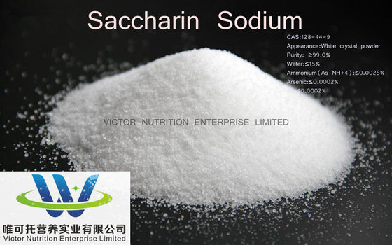 Saccharine Sodium Mesh 8-12 CAS 128-44-9 voor voedingswaarde in levensmiddelenadditieven