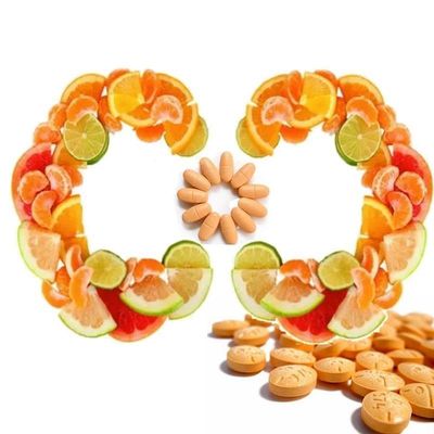 Voedingsmiddelenascorbinezuur Vitamine C CAS50-81-7 voor FCC/USP/BP/EP uit natuurlijke bronnen