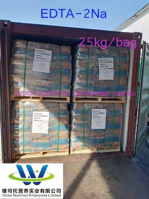 Wit poeder van industriële kwaliteit EDTA-4na / EDTA-2na 99% CAS 64-02-8 Formule C10h12n2na4o8