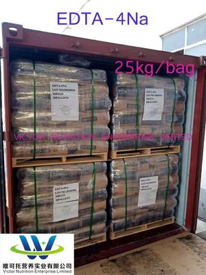 Wit poeder van industriële kwaliteit EDTA-4na / EDTA-2na 99% CAS 64-02-8 Formule C10h12n2na4o8