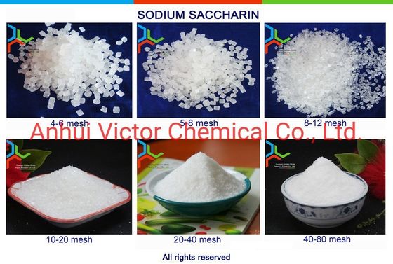 Saccharine Natrium CAS 128-44-9 Formule C7H4NNaO3S EINECS 204-886-1 Hoge zuiverheid 99%-101%