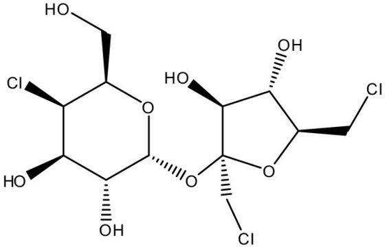 Hoge zuiverheidszoeter sucralose EINECS 259-952-2 voor levensmiddelenformule C12h19cl3o8