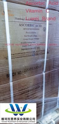 Nhu Voedingswaarde CAS50-81-7 Vc /Ascorbinezuur /Vitamine C voor opslagmethode Normaal