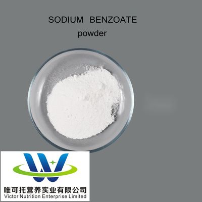 Natriumbenzoaat CAS 532-32-1 C7h5nao2 Granulair Poeder voor cosmetische industrie, voedselkwaliteit