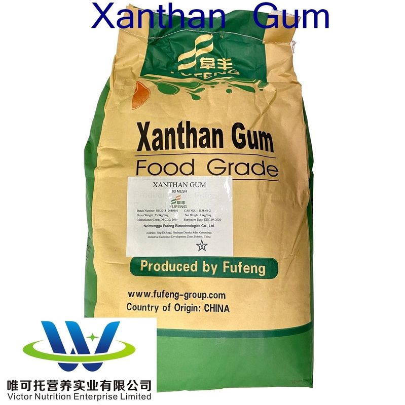 Gratis monster Xanthangom CAS 11138-66-2 met certificering BRC en EINECS 234-394-2