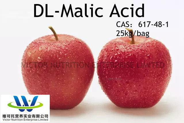 CAS 617-48-1/6915-15-7 Dl-maliczuur met ISO-certificering en houdbaarheid 12 maanden