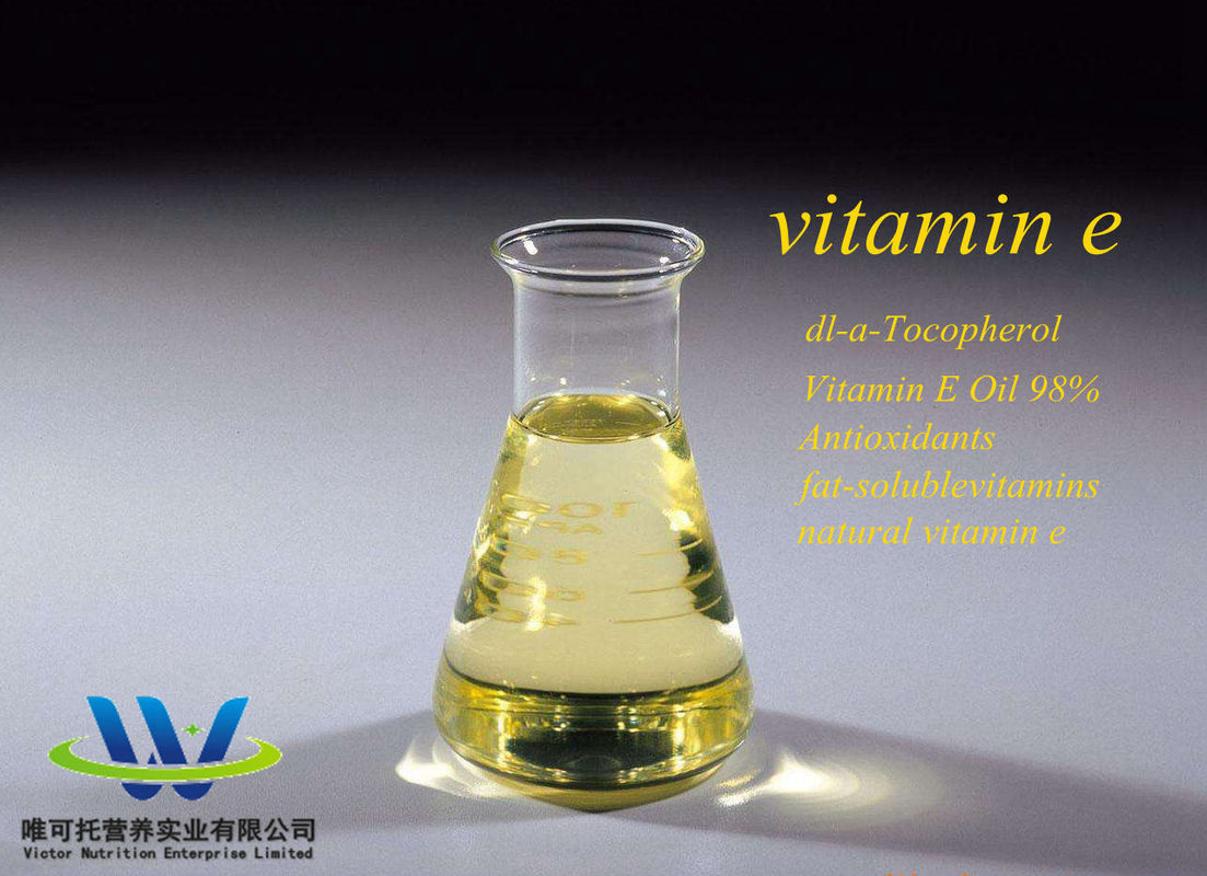 Dl-Alpha Tocopheryl Acetate Vitamine E olie 98% voor voedingsmiddelenadditieven en op aanvraag