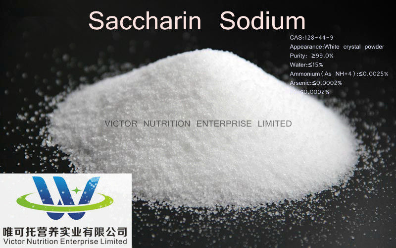 Chemosynthese Resource Voedingswaarde Saccharine Natrium CAS 128-44-9/6155-57-3 Additief
