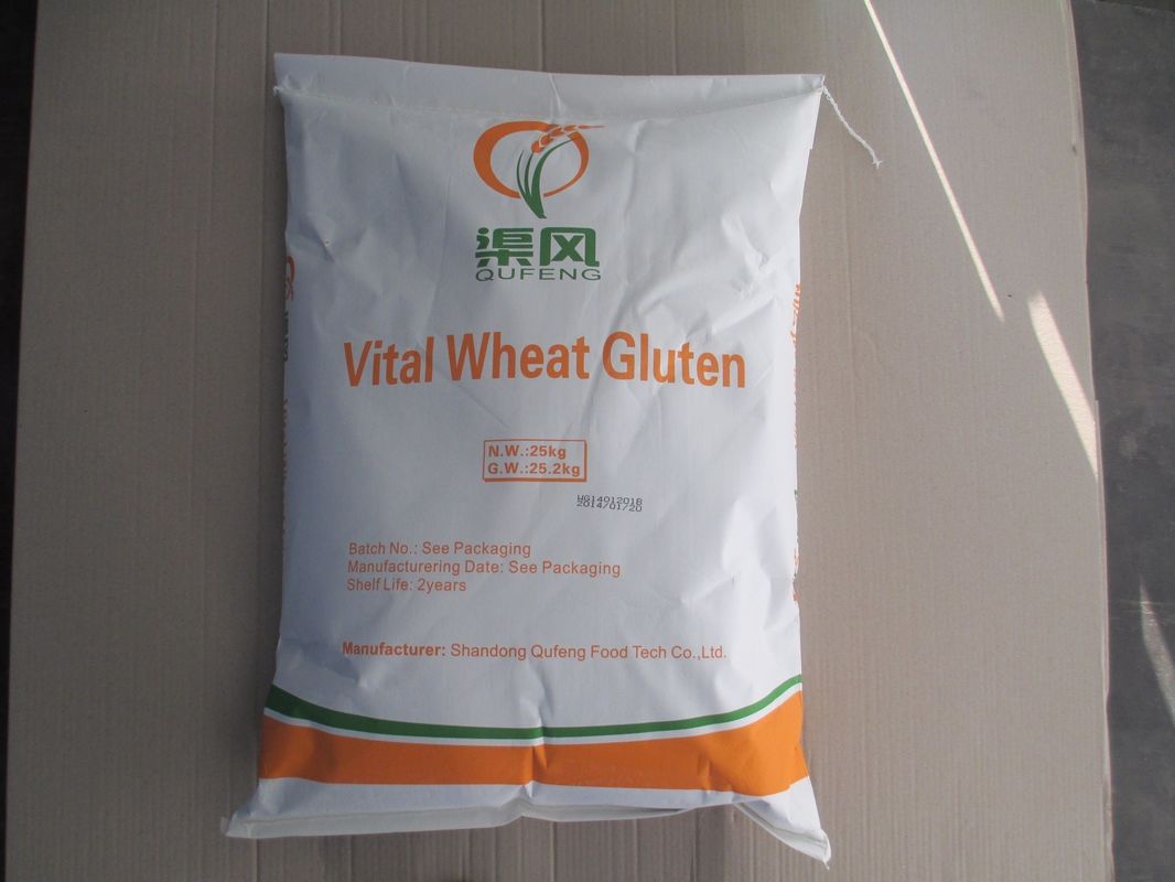 Qu Feng's 82% eiwit vitale tarwe glutenmeel voor de bakkerij.